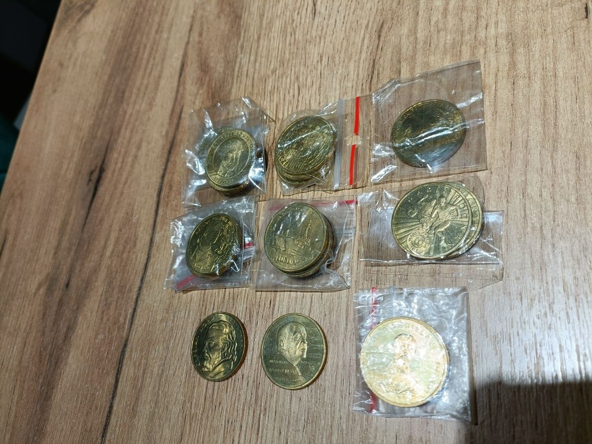 Monety 2złotowe rok 2013, używane,5zł/sztuka ,NG