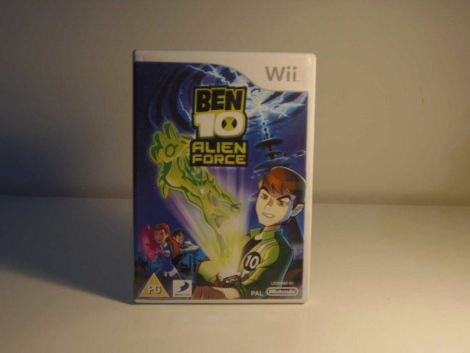 Jogo Ultimate Alliance 2 (Wii) + Jogo Ben 10 Alien Force (Wii)