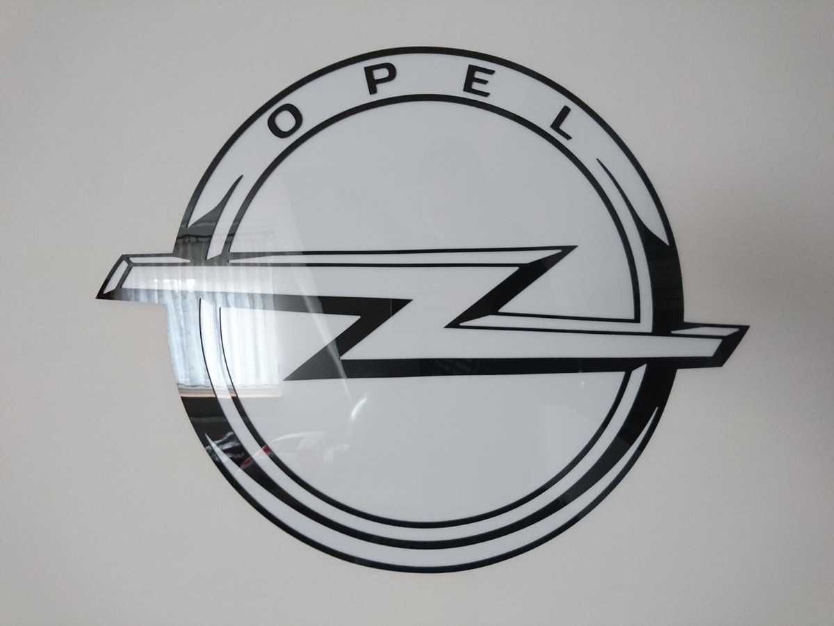 Opel  logo na ścianę do garażu prezent dla męża chłopaka