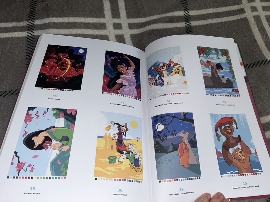 Kolorowanka po numerkach Disney Nowa
