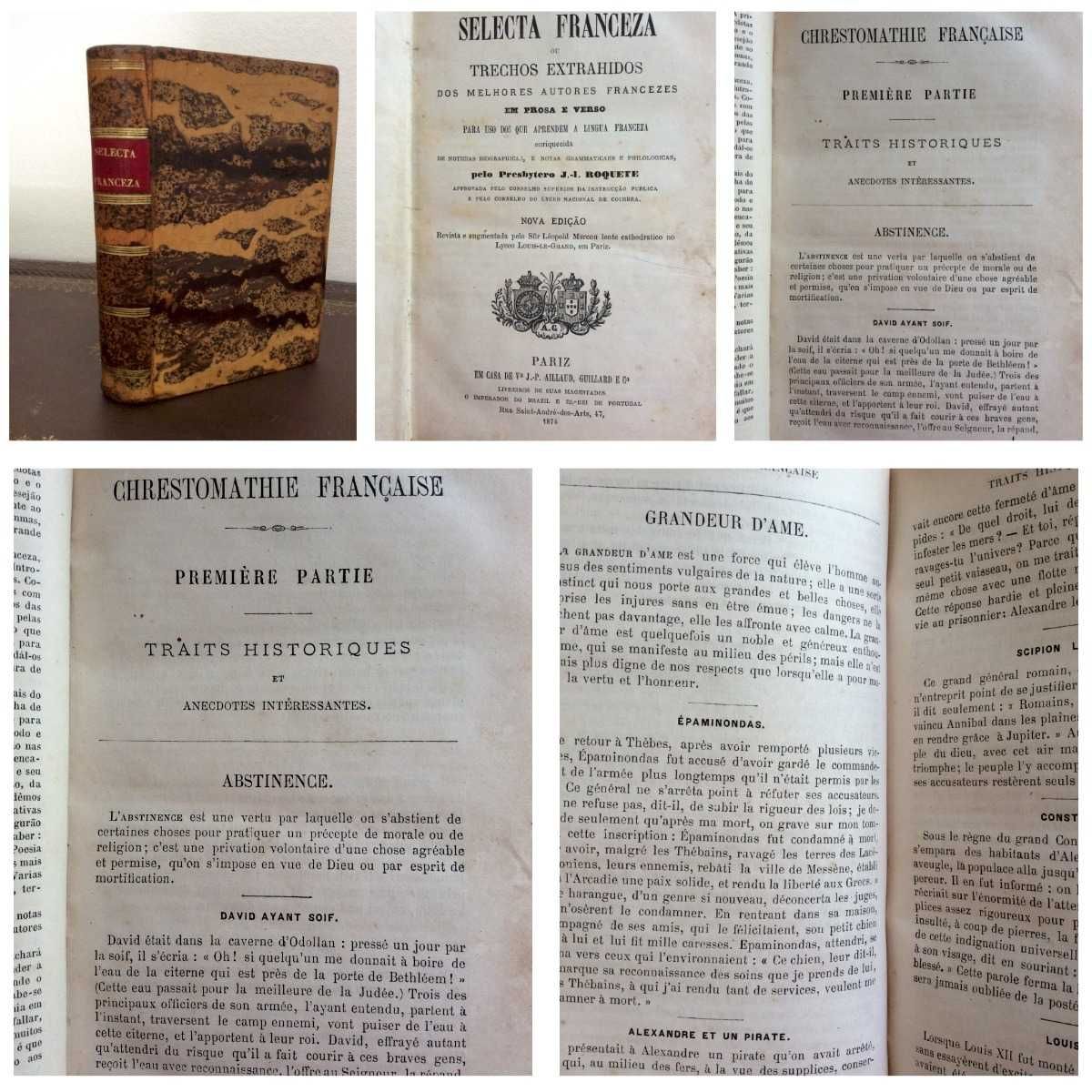 Selecta franceza ou trechos extrahidos dos melhores...1874