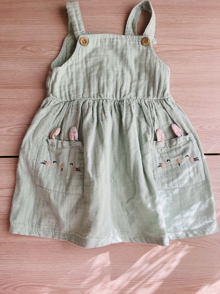 Платье, сарафан лен, муслин Zara,George 2-3 г
