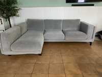 Sofa 3 lugares nockeby cinza