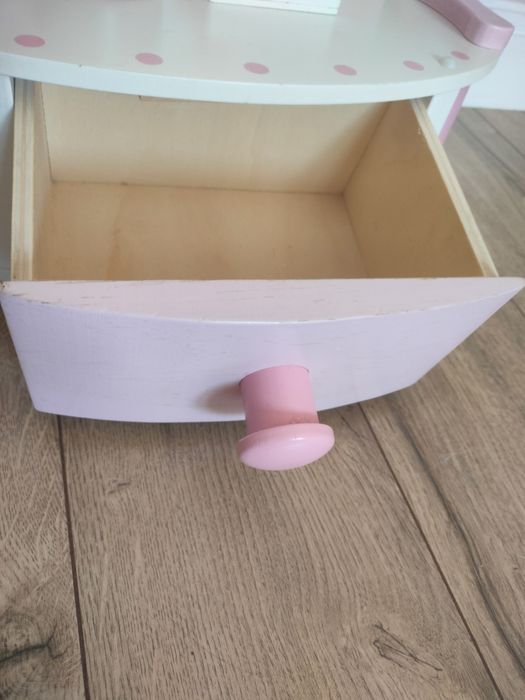 Toaletka drewniana lidl