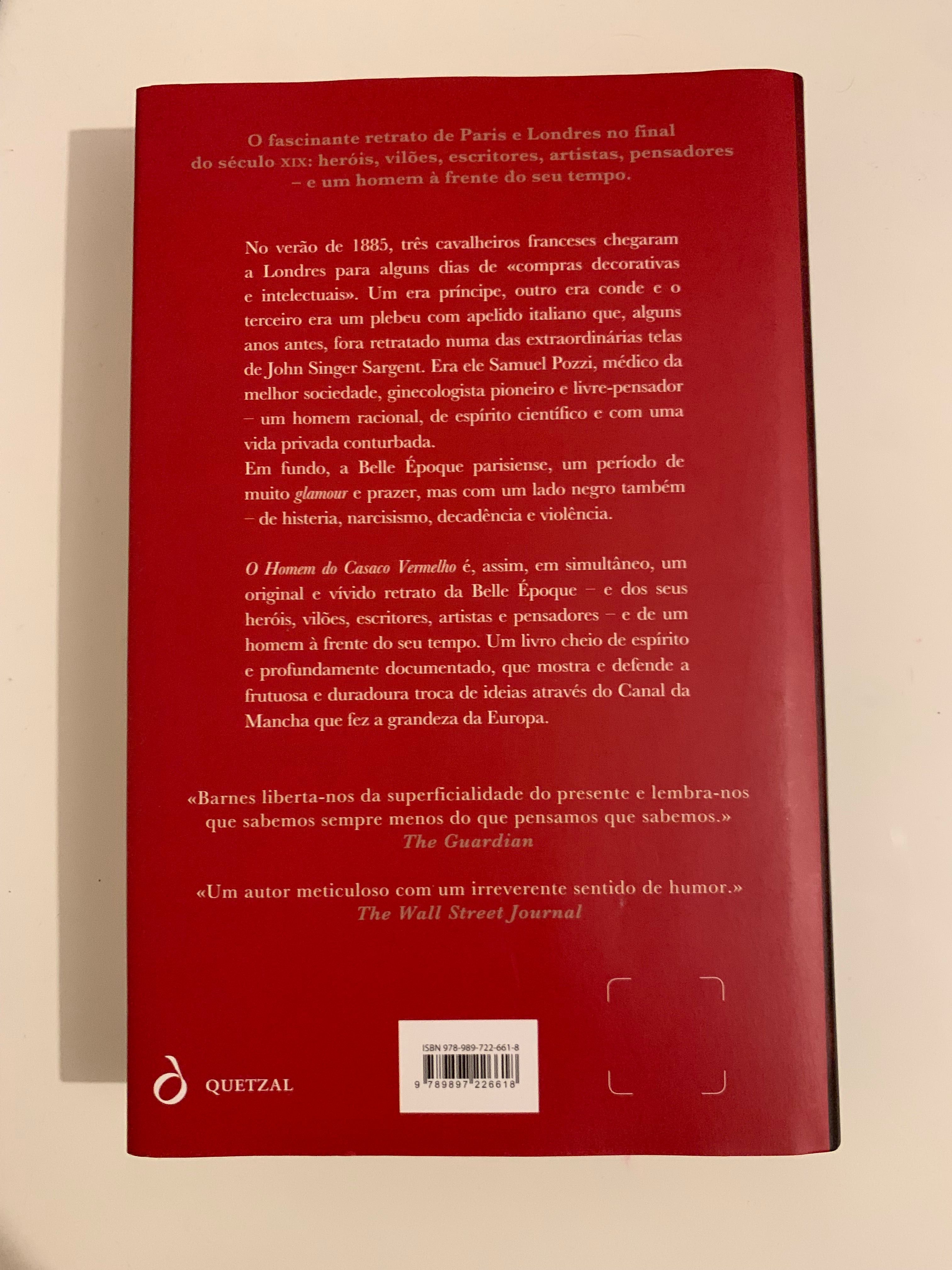 O homem do casaco vermelho- Julian Barnes