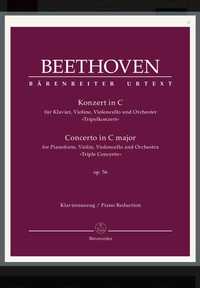 Nuty: Beethoven- Koncert C-dur op. 58 "triple concerto"