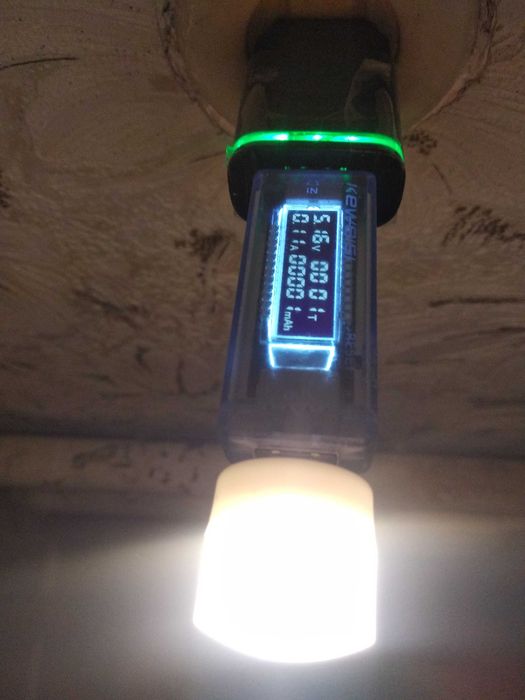 Лампочка юсб usb 5v  12v фонарик павербанк