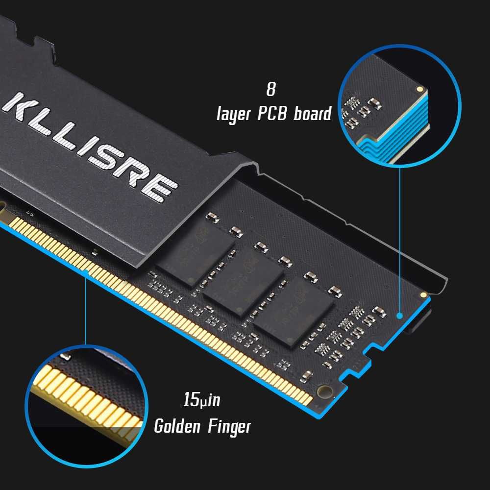 Оперативная память Kllisre DDR4 16 ГБ 3200 МГц для настольных ПК