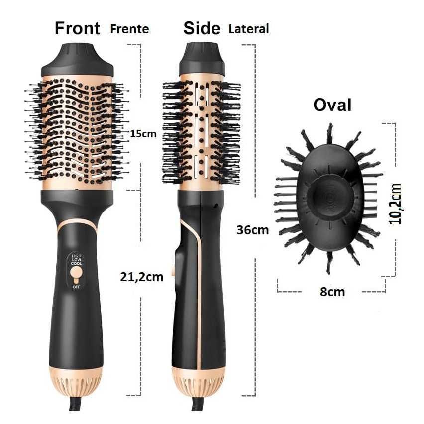 Escova de Ar Quente (5 em 1)
