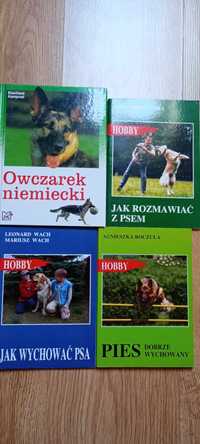 Owczarek niemiecki  książka zestaw książek