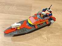Lego City 60373 sama łódź z figurką idealny stan