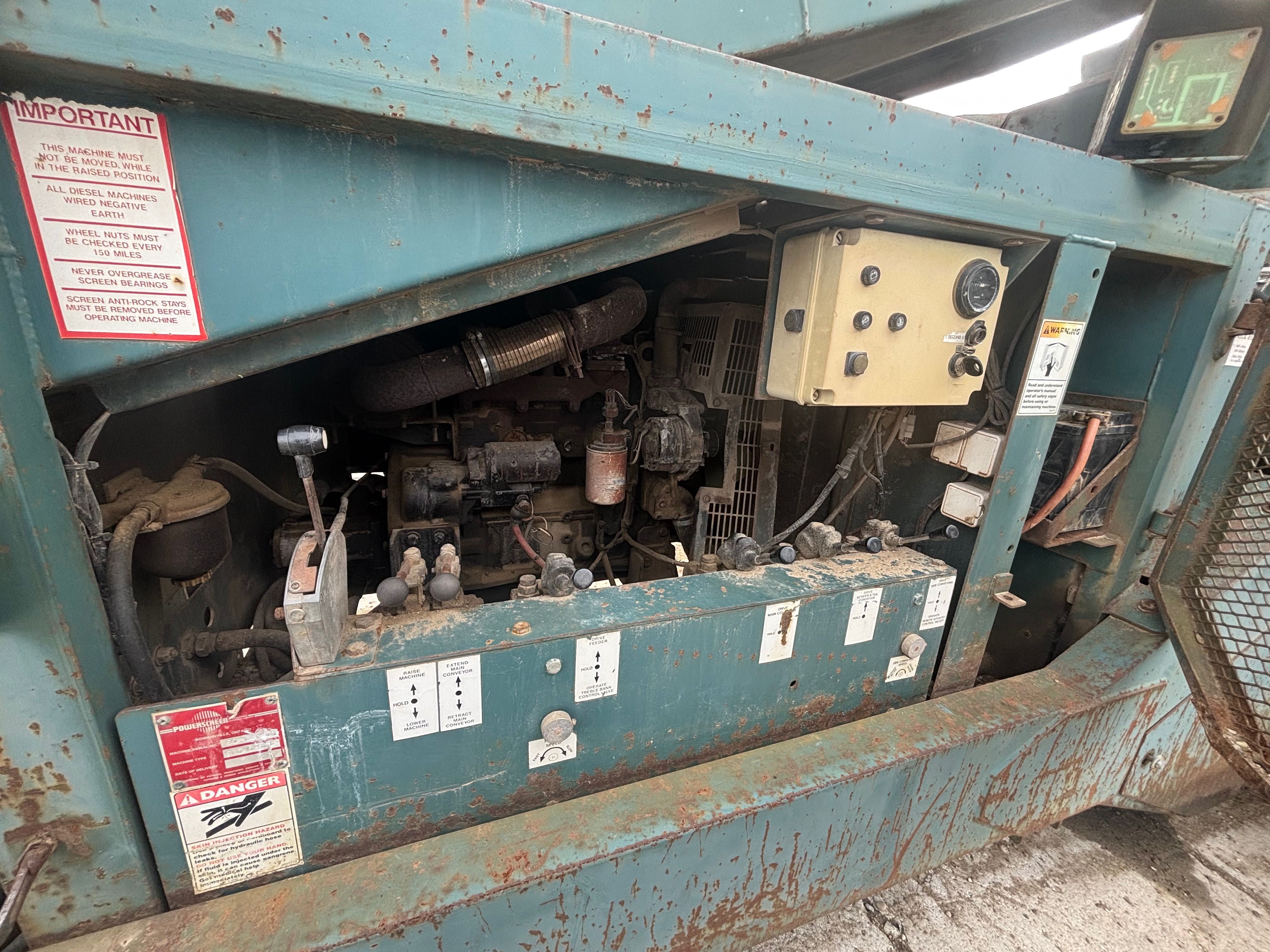 Powerscreen Chieftain 1200 Przesiewacz 2004 Żwirownia, kruszywo