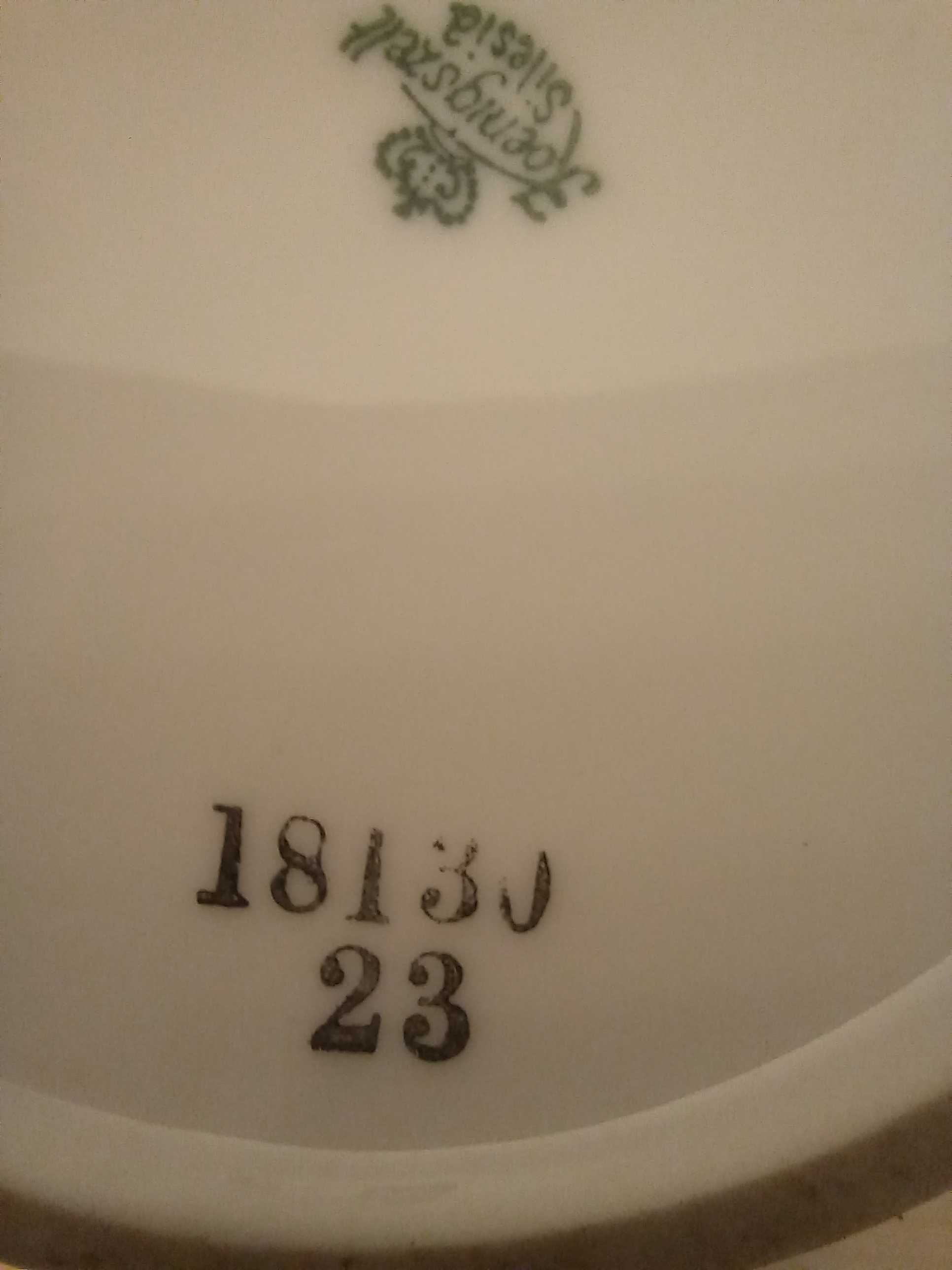 porcelana - dzbanuszek "bur silberhochzeit" Koenigszelt silesia