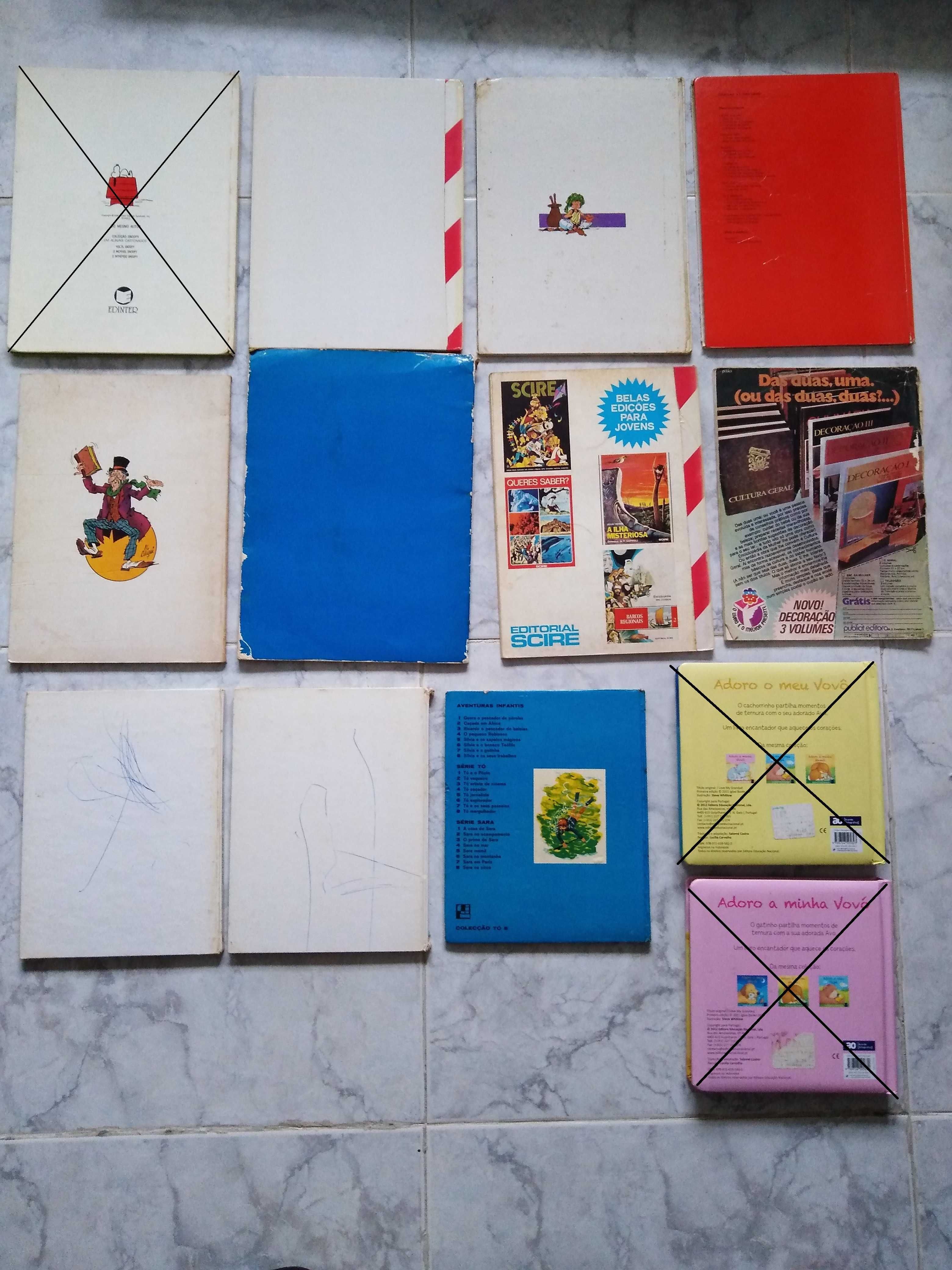 Livros de Banda Desenhada e Infantil