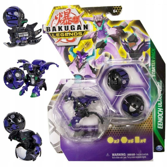 Bakugan Legends Zestaw Startowy Eenoch Ultra Karty