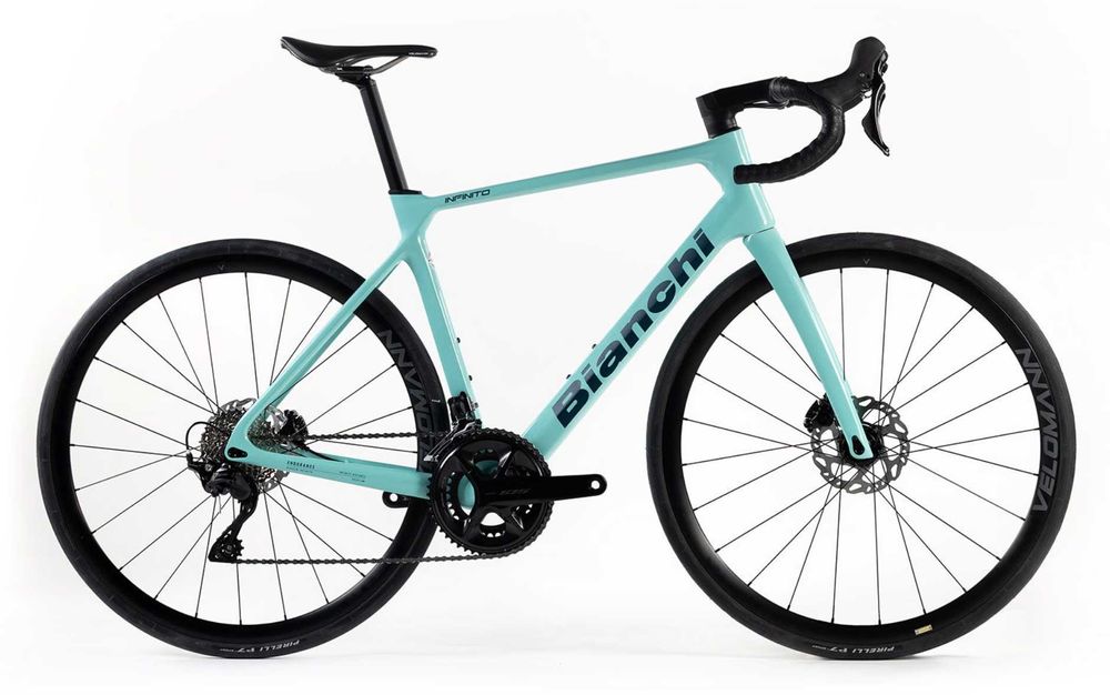 Nowy rower szosowy BIANCHI INFINITO ICR Disc 105 koła Carbon SuperCena