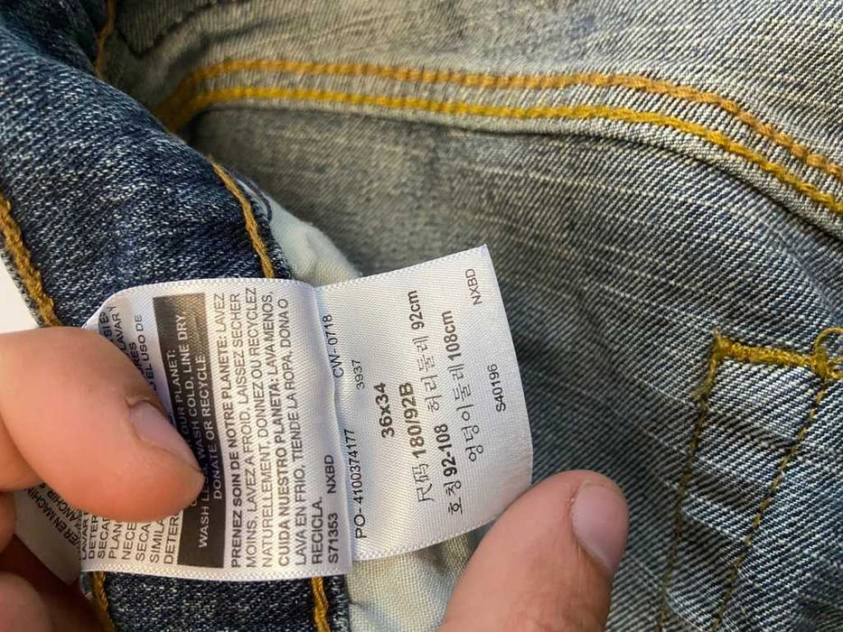 Levis Strauss Signature męskie spodnie jeansy w36 l34