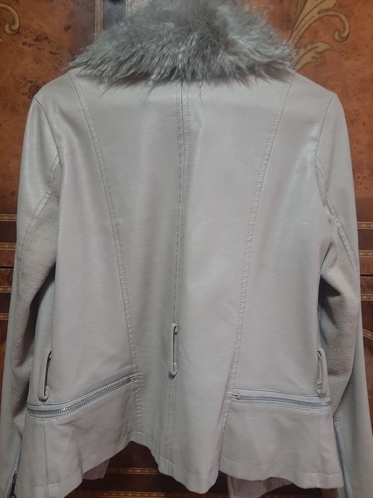 Продам пиджак кожаный р.44