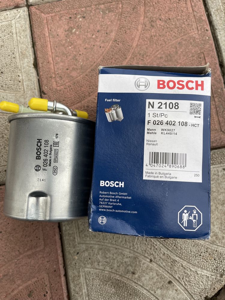 Фільтр паливний Bosch