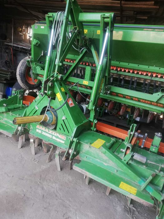 Agregat uprawowo siewny AMAZONE KE3000 D9 SUPER talerzowy 3M KUHN