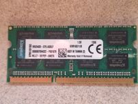 Memoria RAM 4GB DDR3 1.5v (Portátil)