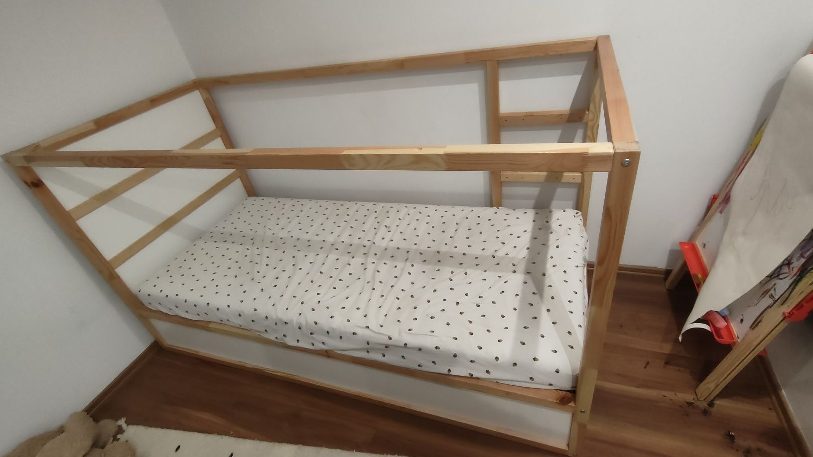 Dwustronne łóżko dla dziecka Ikea KURA 90x200