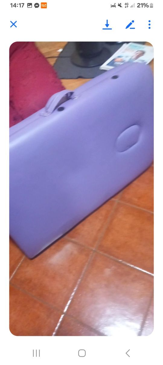 Mesa de massagem