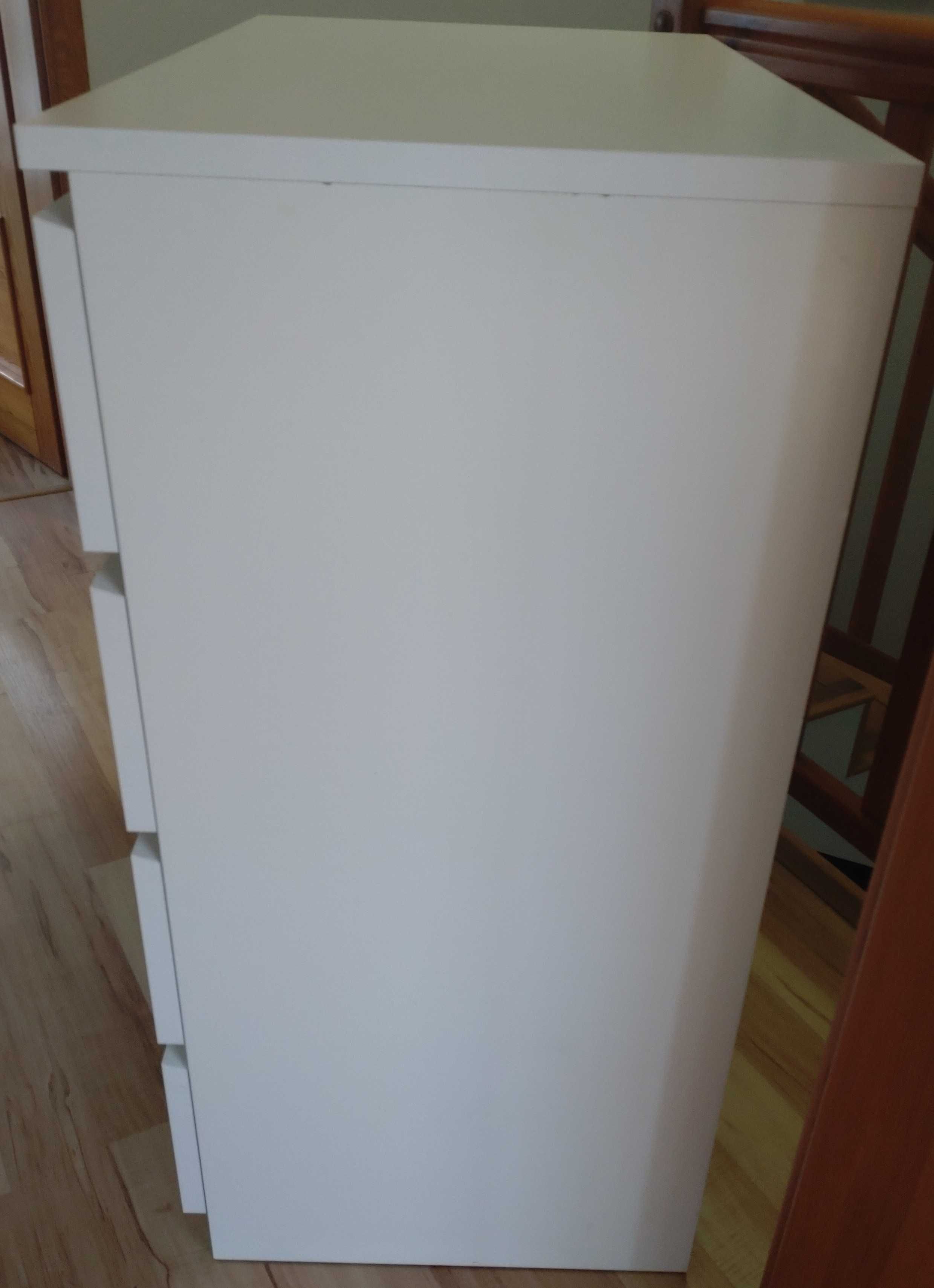 Komoda IKEA MALM 4 szuflady * biała * stan bardzo dobry * 80/100/48