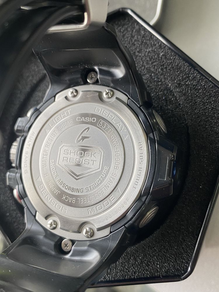 Мужские часы CASIO G-Shock GWN-1000B-1BER