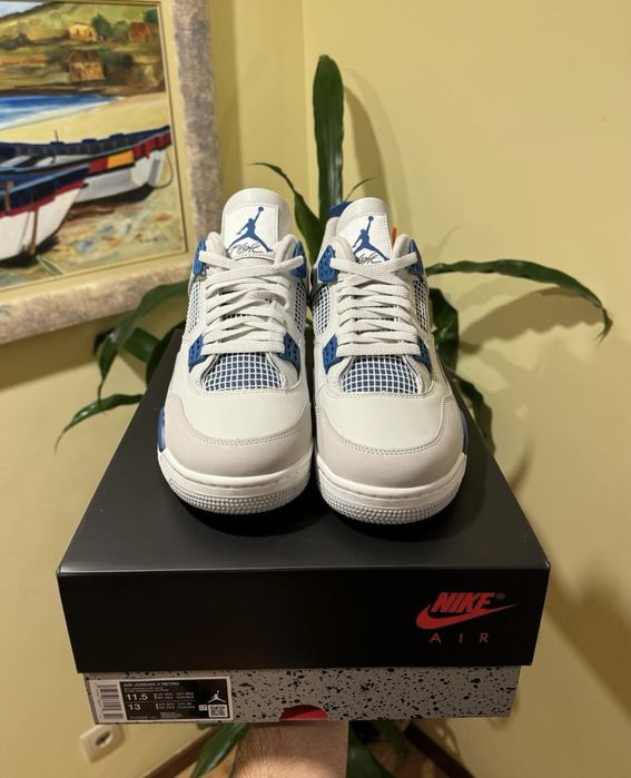 Jordan 4 industrial blue
