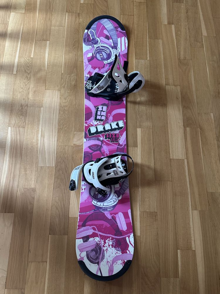 Deska snowboardowa drake sienna 152