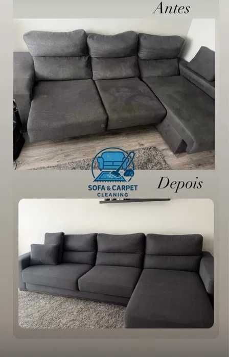Limpeza de sofás