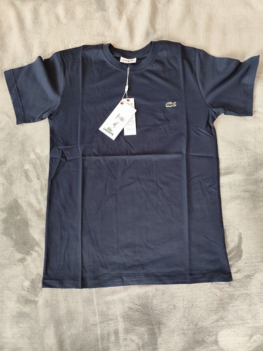 Koszulka męska T-shirt męski Lacoste granatowy nowy L, XL,XXL, 3XL
