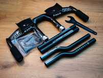 Kierownica triathlon czasowa PRO Missile DROP + FLAT carbon triathlon