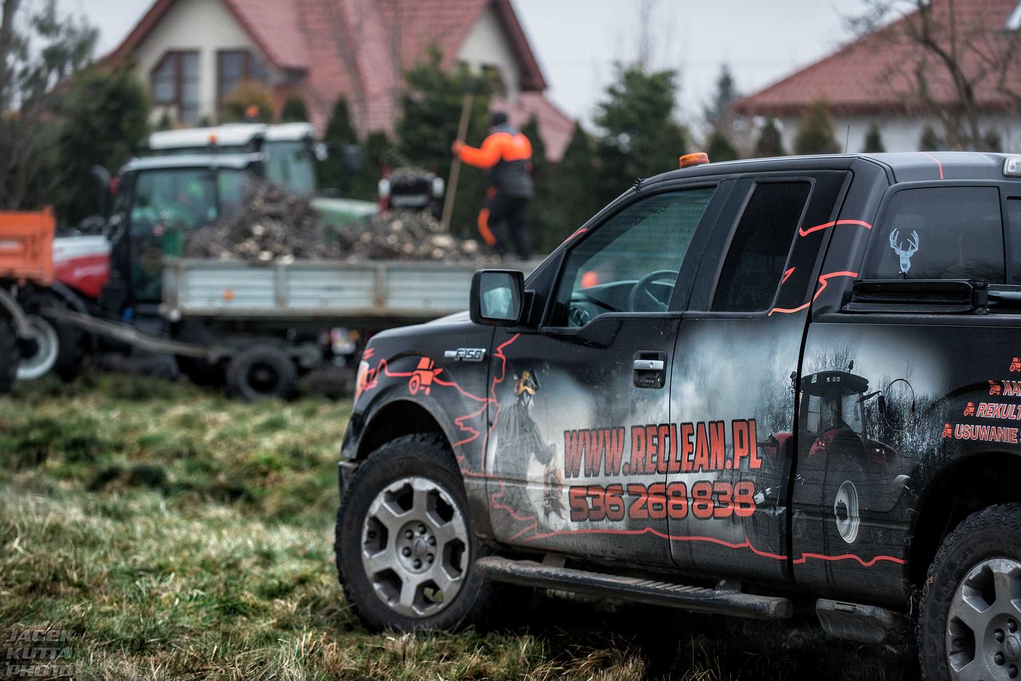 MULCZOWANIE usuwanie zakrzaczeń karczowanie czyszczenie działek Frez