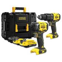 Zestaw Sfmcd715+Sfmcf810B 18V V20 2*2.0Ah Stanley S/Sfmck461D2