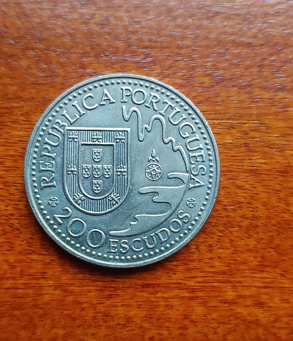 Moeda em Prata  Portuguesa