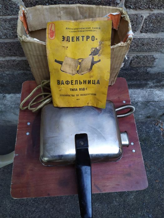 Электровафельница типа ВЭД СССР