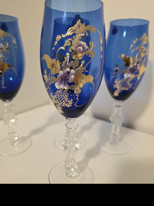 Кришталеві келихи,бокалы Гусь Хрустальный