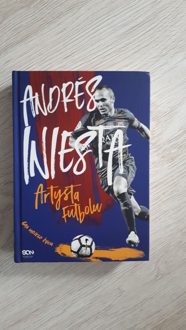 Andres Iniesta książka kapitana Fc Barcelona