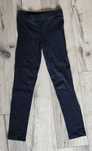 Legginsy dziewczęce czarne 128