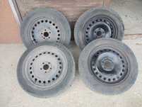 Felgi stalowe wraz z oponami R16do Volvo lub Forda 5x108 + nakrętki