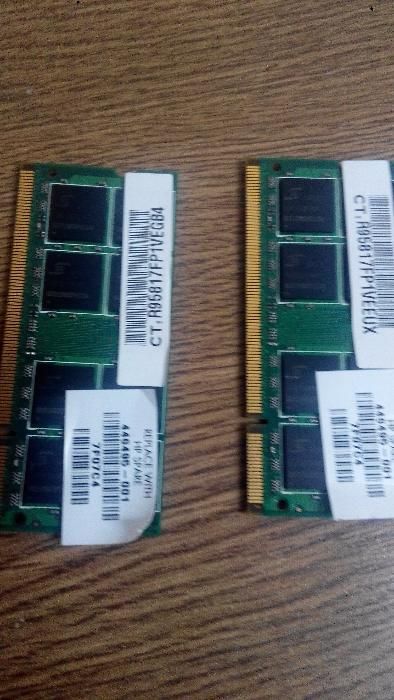 RAM DDR 3L e DDR2