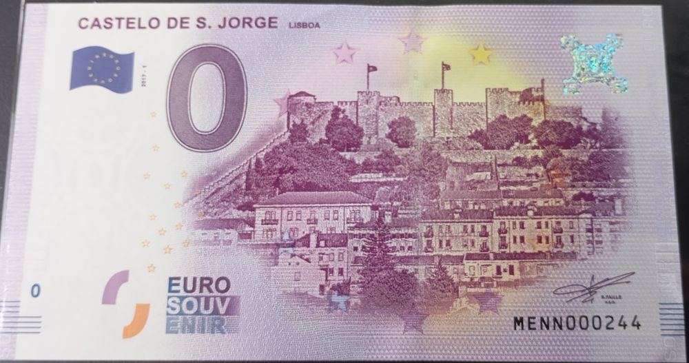 Nota de 0€ portuguesa e estrangeiro