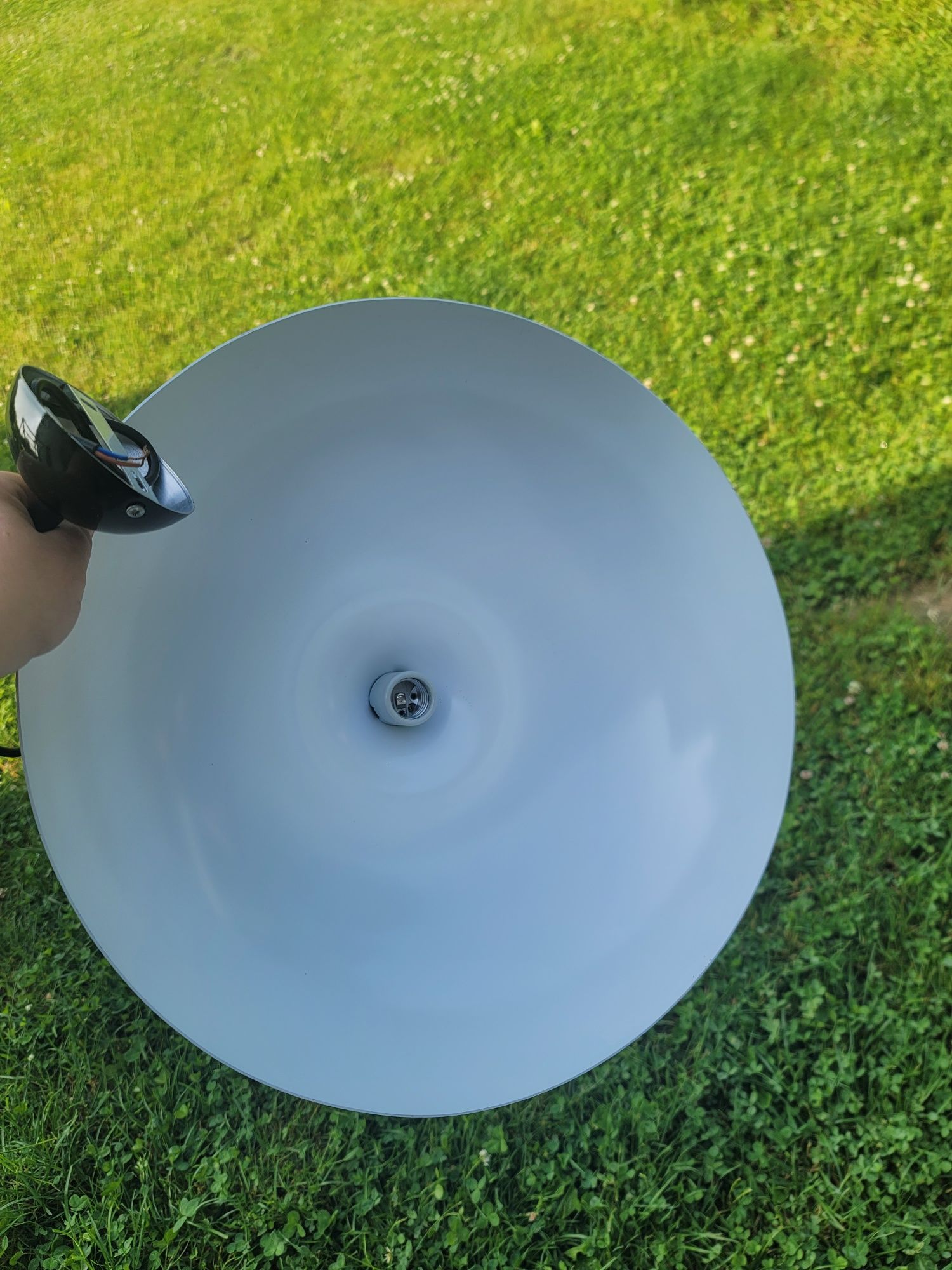 Lampa wisząca sufitowa skandynawska czarna