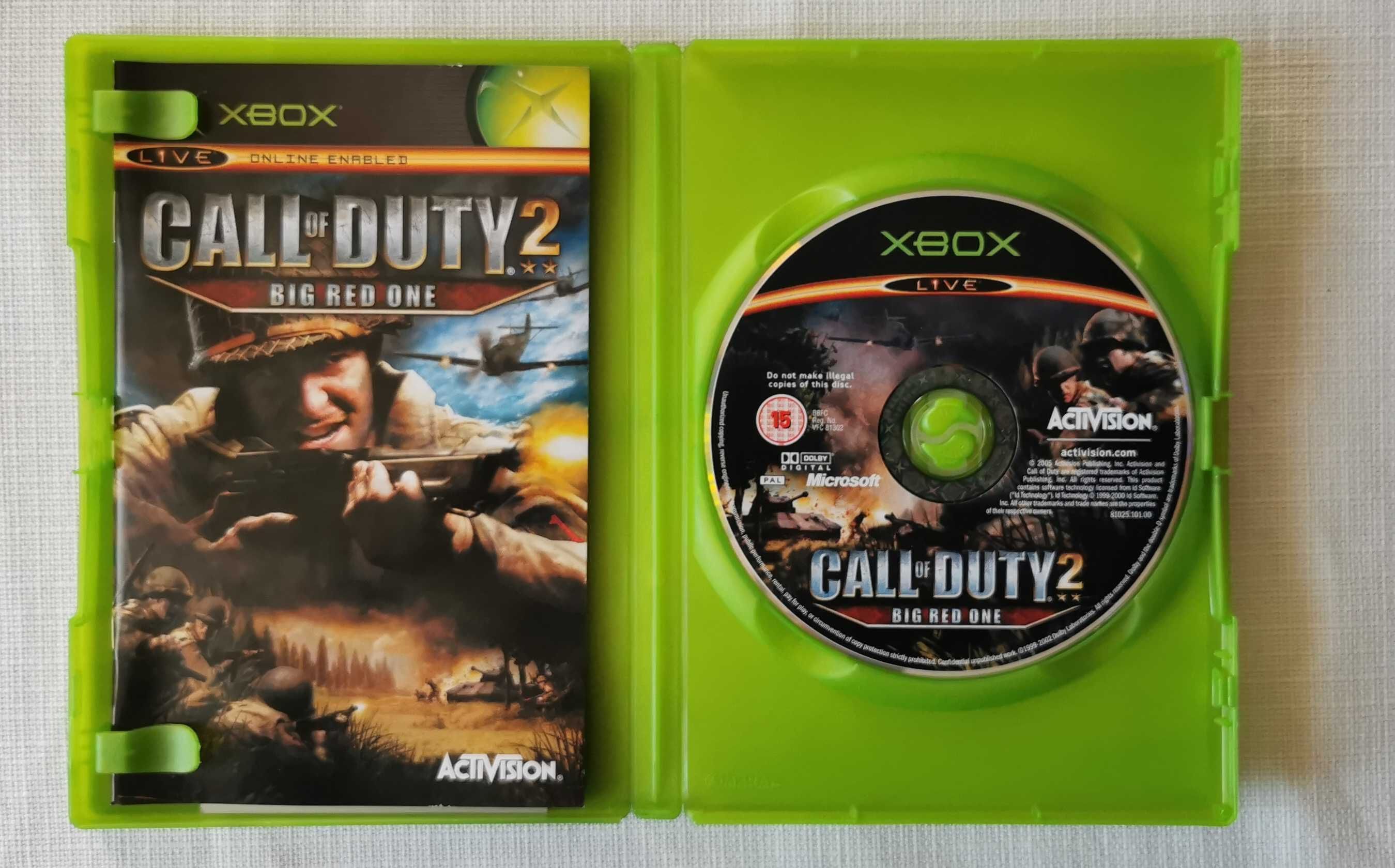 Gra Call of Duty 2 Big Red One Xbox Classic