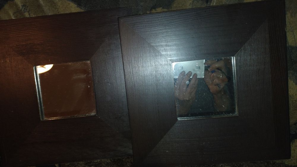 Trzy lusterka z Ikei