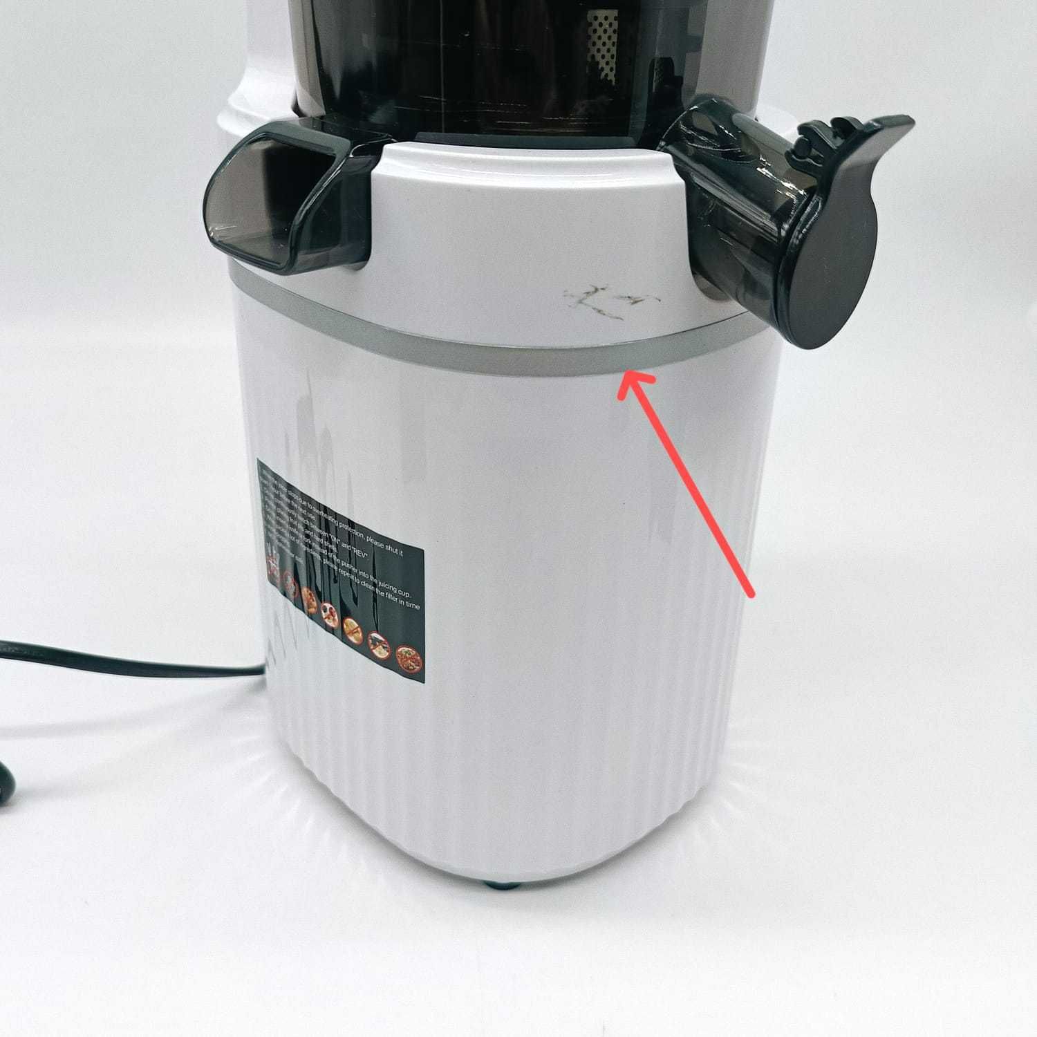 Wyciskarka wolnoobrotowa 80mm AOBOSI Slow Juicer 200W BPA Free SJ-022