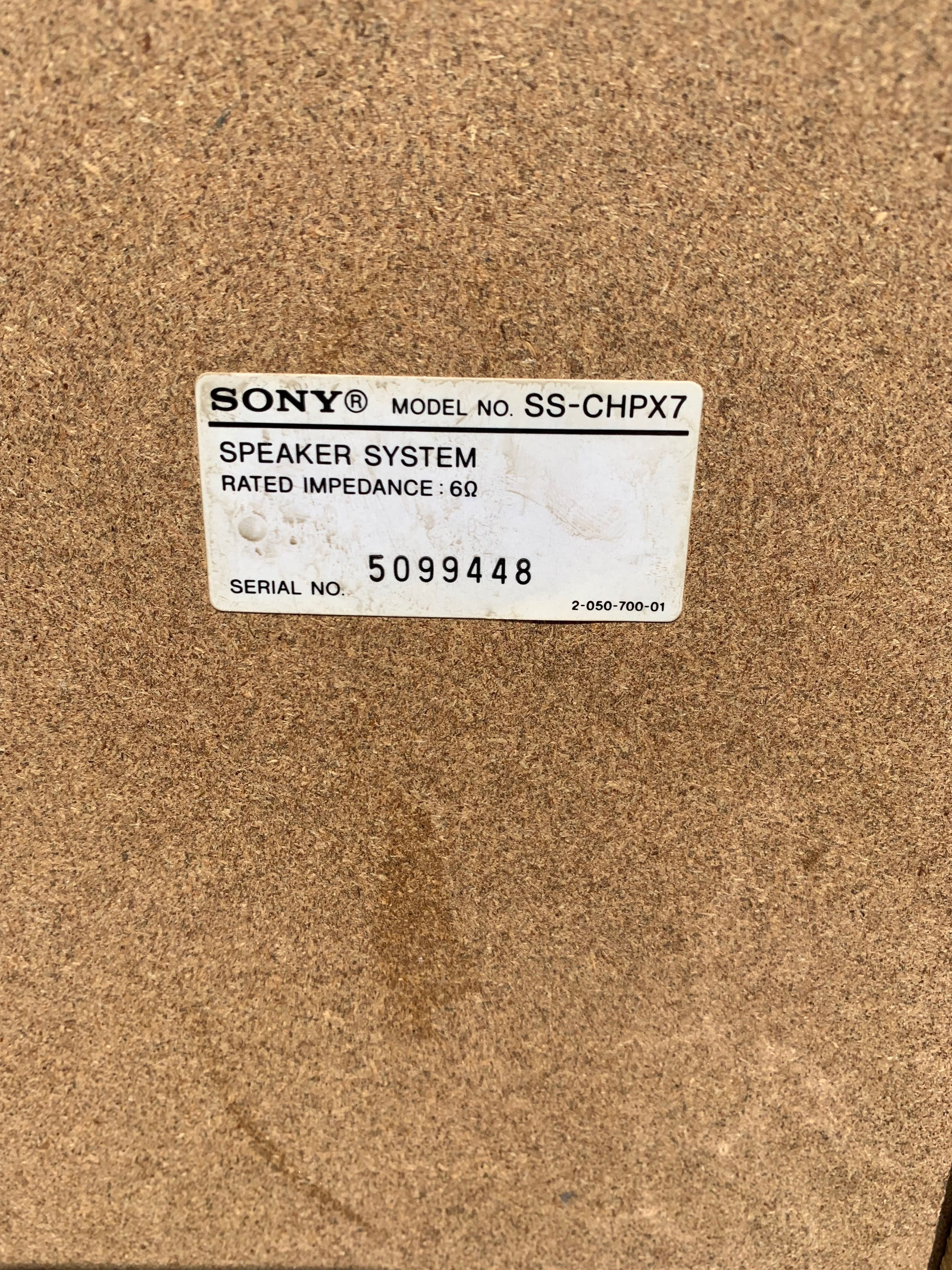 Kolumny Sony SS-CHPX7