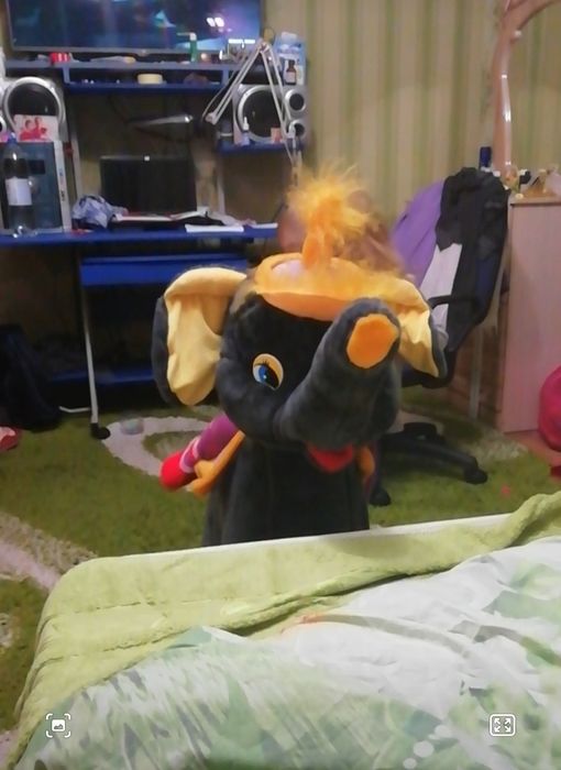 Слоник-гойдалка для дітей